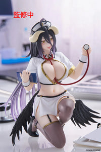 Overlord Desktop Cute Figure - Albedo (Nurse Ver.)