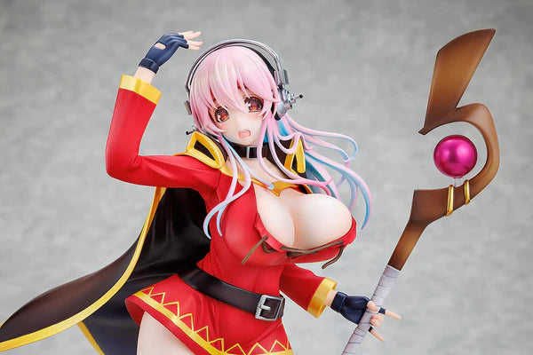 Super Sonico KONOSUBA - God's blessing on this wonderful world! Megumin collaboration ver. 1/7 Scale Figure