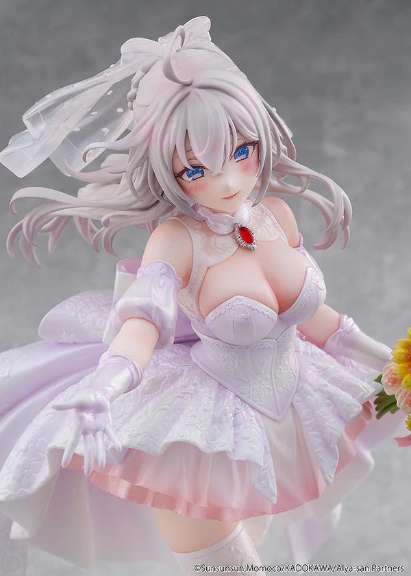 Alya Sometimes Hides Her Feelings in Russian Alisa Mikhailovna Kujou Wedding Dress Ver. 1/7 Scale Figure