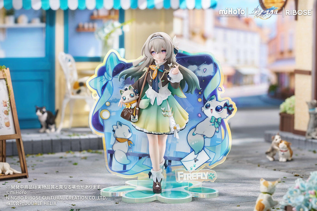 Rise Up+ Chibi Cat Series Figure Firefly Ver. Non-Scale Figure