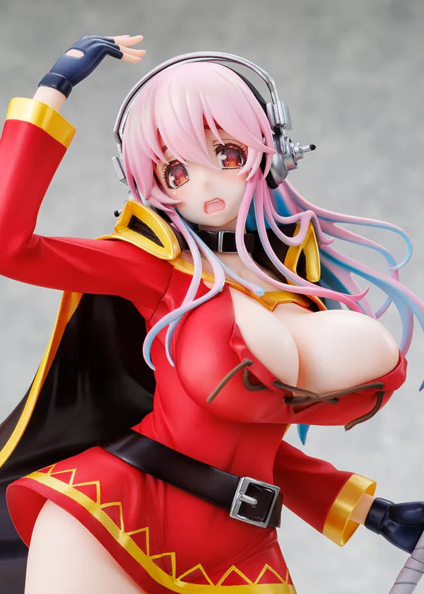 Super Sonico KONOSUBA - God's blessing on this wonderful world! Megumin collaboration ver. 1/7 Scale Figure