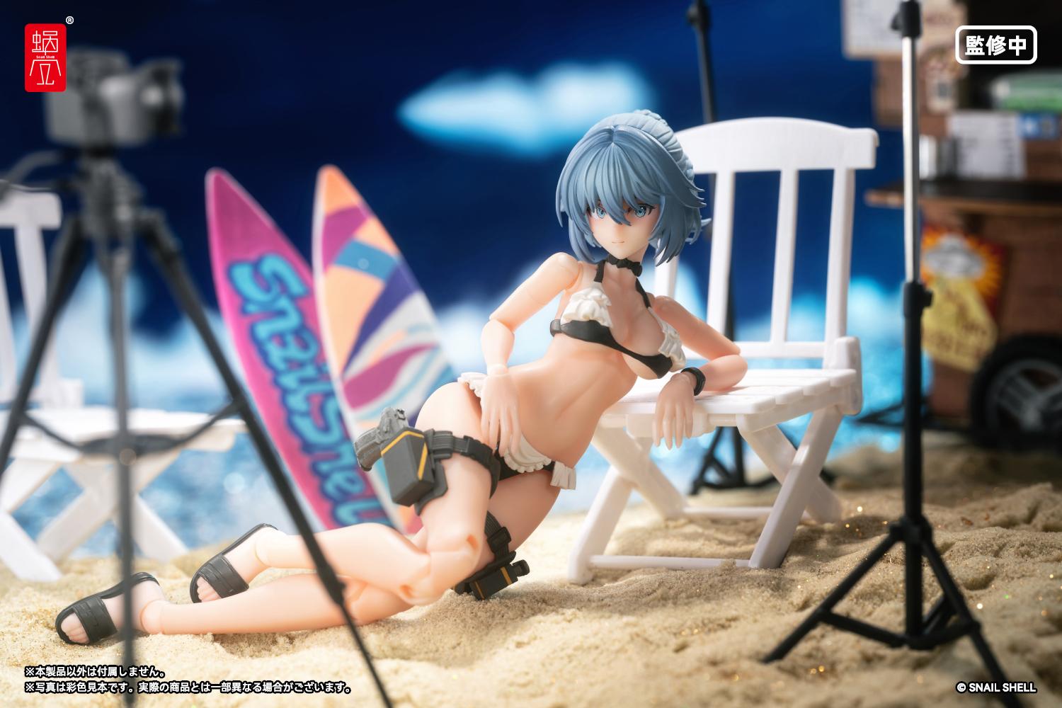 RA-02S Kazune Summer Operation 1/12 Complete Model Action Figure | SNAIL SHELL