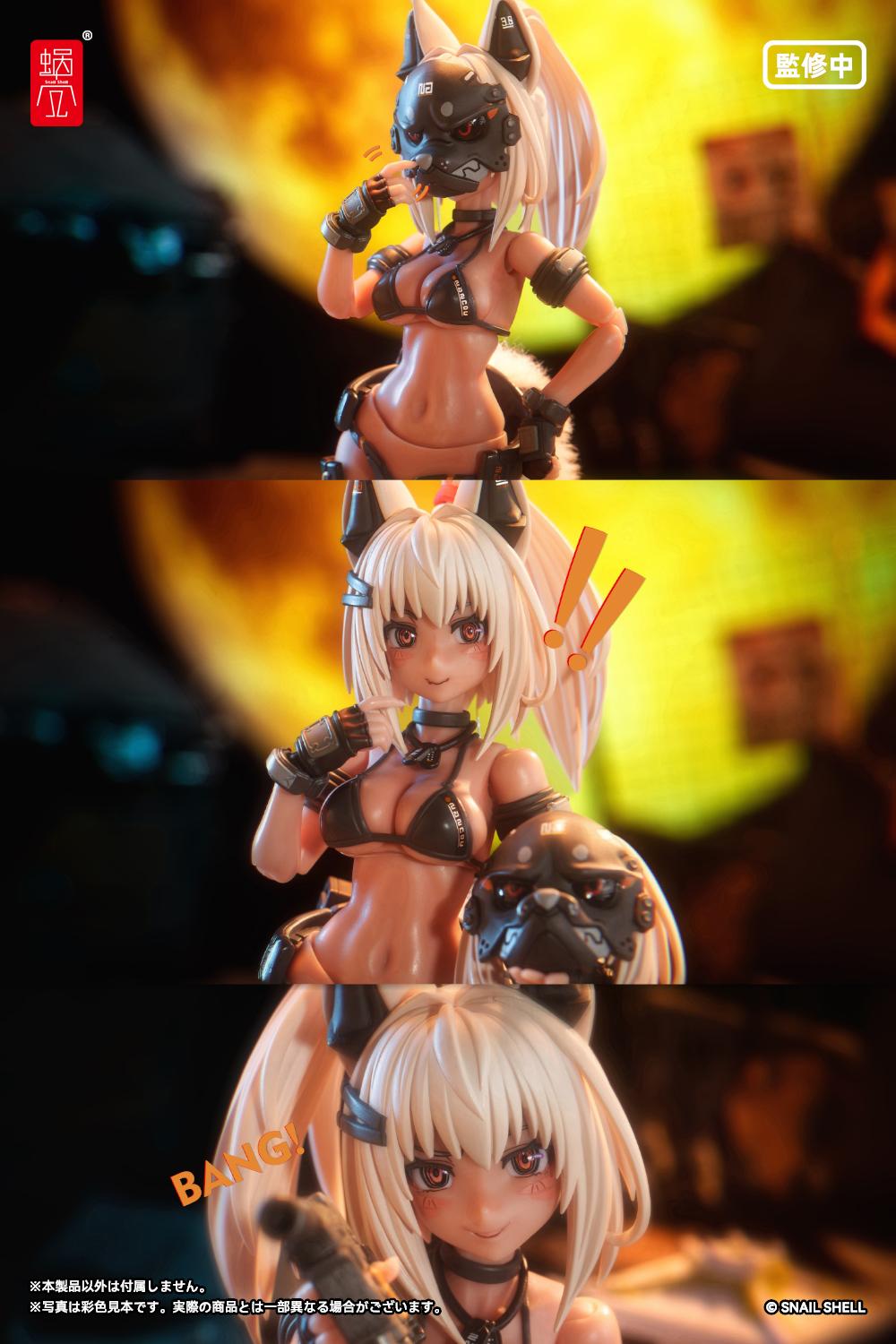 RA-04 Kitsunebi Senki Honoka Swimsuit Ver. 1/12 Scale Figure | SNAIL SHELL