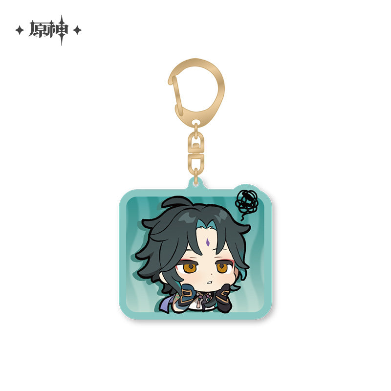 Genshin Impact Chibi Acrylic Keychain Series Pendant Vol. 2