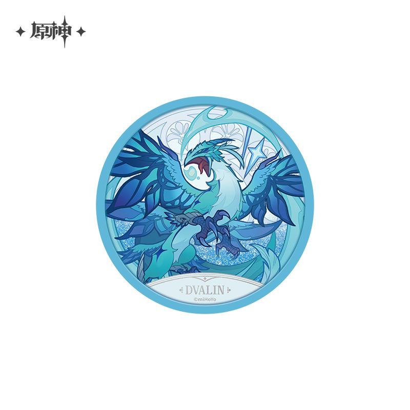 Genshin Impact Windblume's Breath Flowing Glitter Coaster