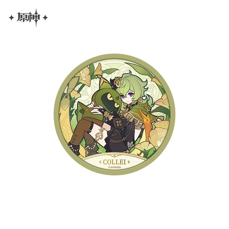 Genshin Impact Windblume's Breath Flowing Glitter Coaster