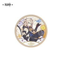 Genshin Impact Windblume's Breath Flowing Glitter Coaster