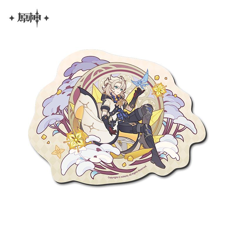 Genshin Impact Windblume's Breath Theme Die-cut Mouse Pad