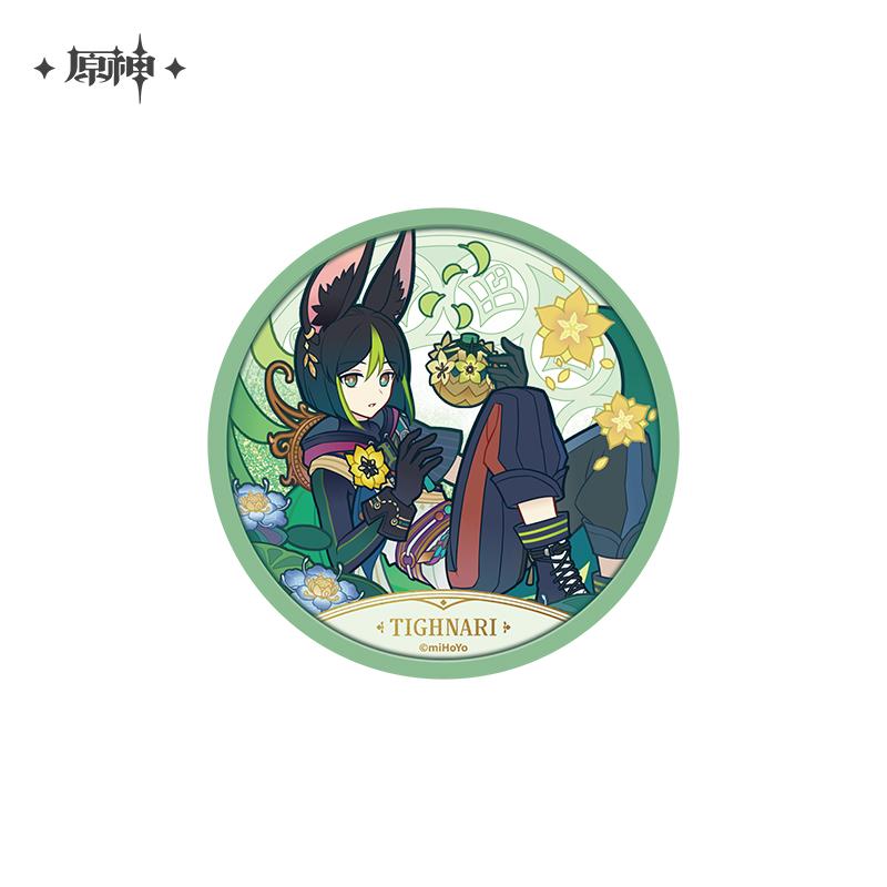 Genshin Impact Windblume's Breath Flowing Glitter Coaster