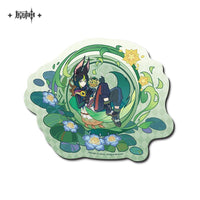 Genshin Impact Windblume's Breath Theme Die-cut Mouse Pad