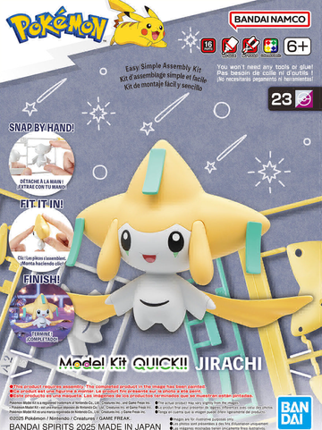 PokéMon Model Kit Quick!! 23 Jirachi