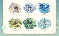 Genshin Impact Windblume's Breath Theme Die-cut Mouse Pad
