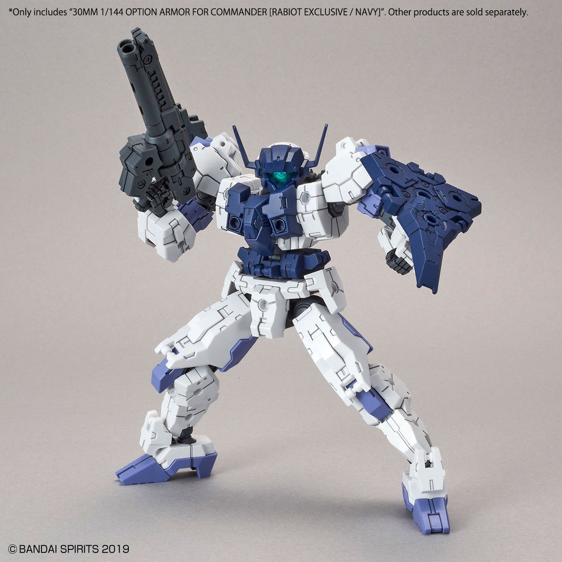 30MM 1/144 Option Armor For Commander [Rabiot Exclusive / Navy]