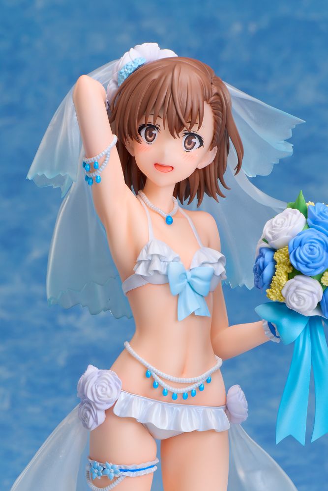 A Certain Scientific Railgun T Mikoto Misaka Wedding swim Swimsuit Ver 1/7 Scale Figure