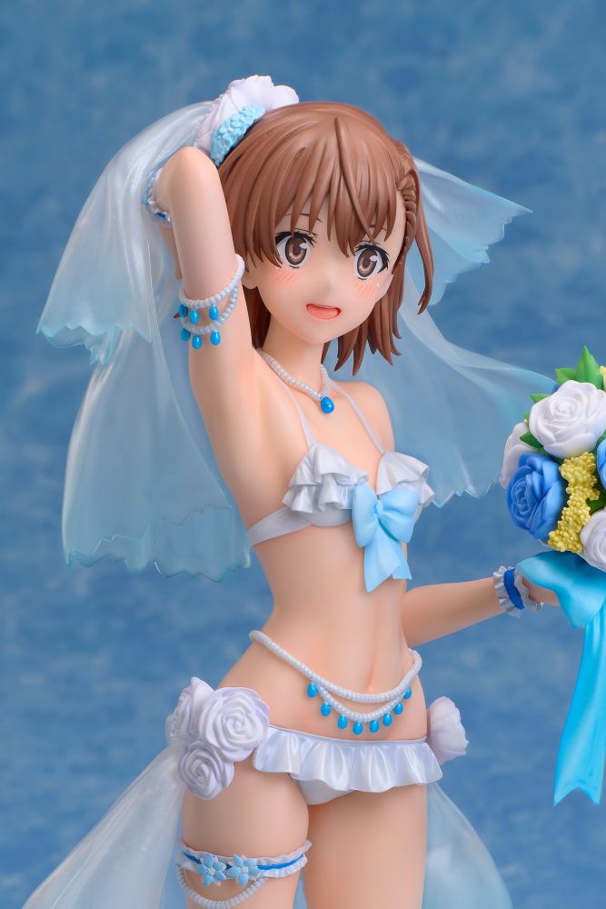 A Certain Scientific Railgun T Mikoto Misaka Wedding swim Swimsuit Ver 1/7 Scale Figure