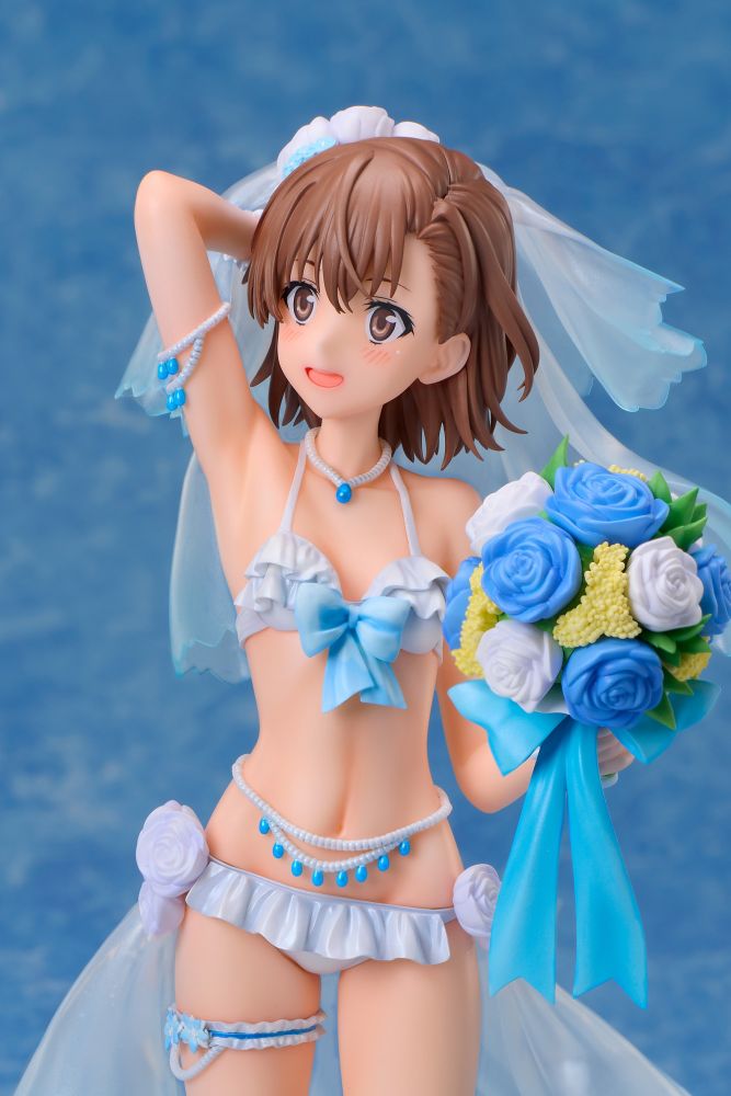 A Certain Scientific Railgun T Mikoto Misaka Wedding swim Swimsuit Ver 1/7 Scale Figure