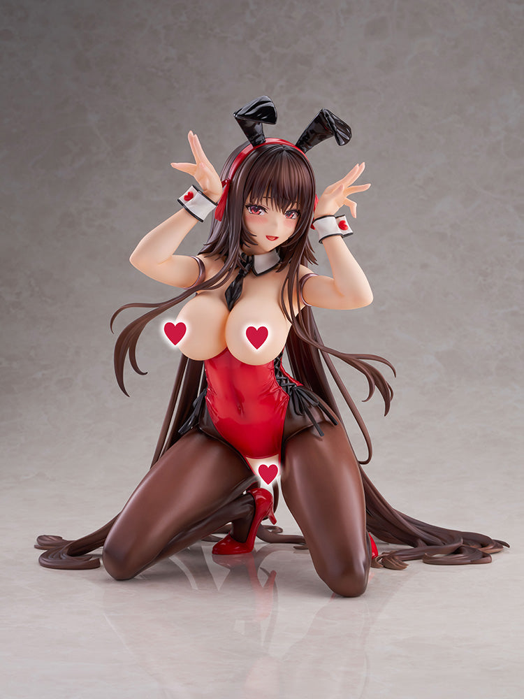Amakano 2+ Yuuhi Kurohime Bunny Suit ver 1/4 Scale Figure
