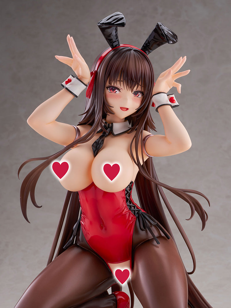Amakano 2+ Yuuhi Kurohime Bunny Suit ver 1/4 Scale Figure
