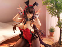 Amakano 2+ Yuuhi Kurohime Bunny Suit ver 1/4 Scale Figure