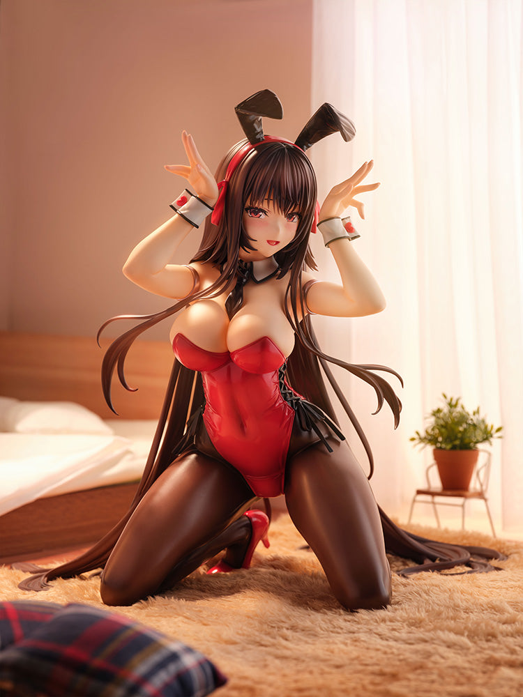 Amakano 2+ Yuuhi Kurohime Bunny Suit ver 1/4 Scale Figure