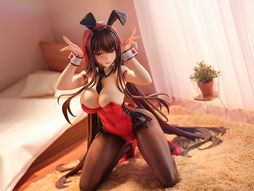 Amakano 2+ Yuuhi Kurohime Bunny Suit ver 1/4 Scale Figure