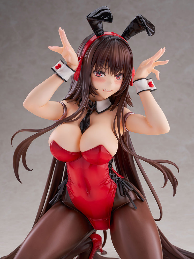 Amakano 2+ Yuuhi Kurohime Bunny Suit ver 1/4 Scale Figure