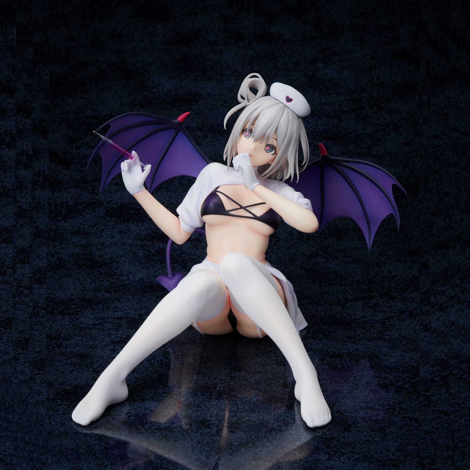 B-style Azur Lane Manchester: Midnight Devil in White 1/4 Scale Figure