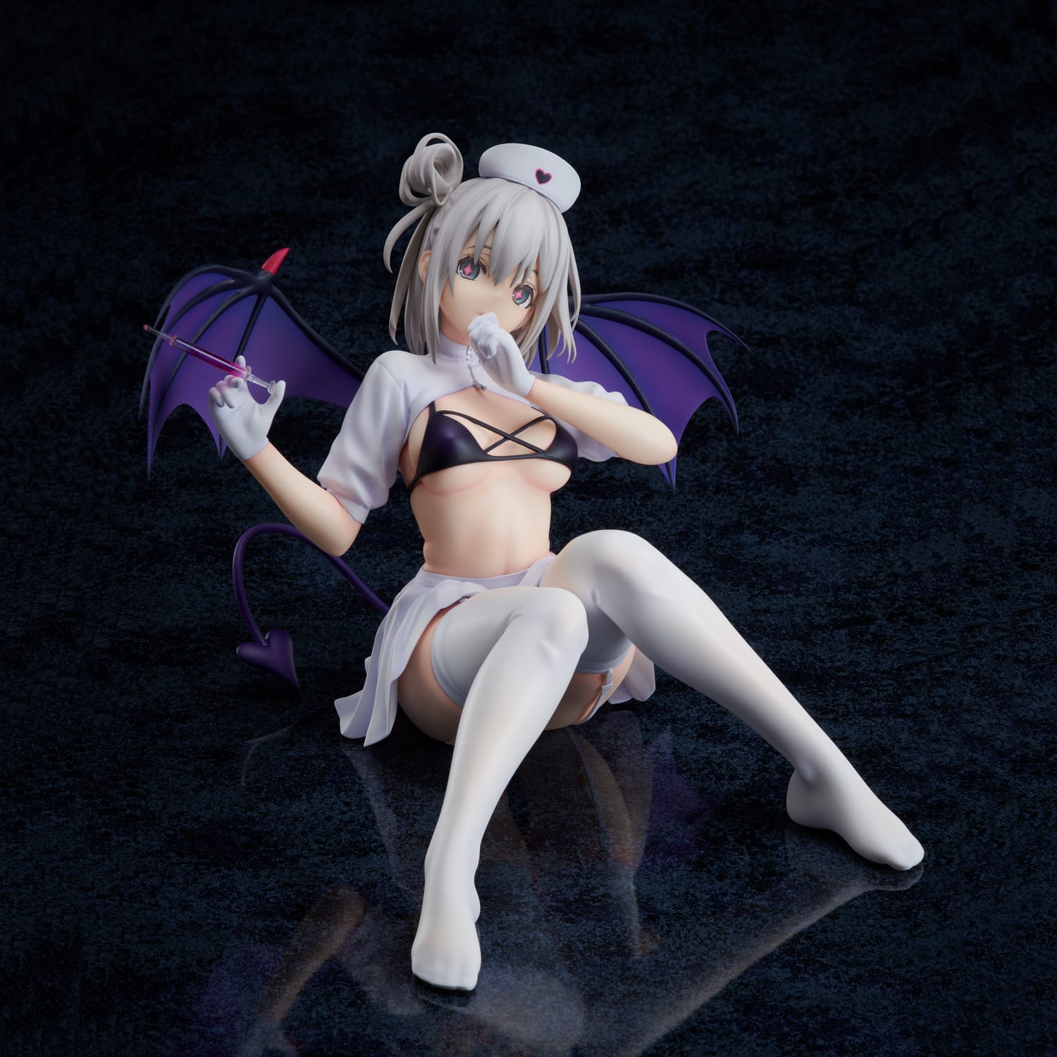 B-style Azur Lane Manchester: Midnight Devil in White 1/4 Scale Figure