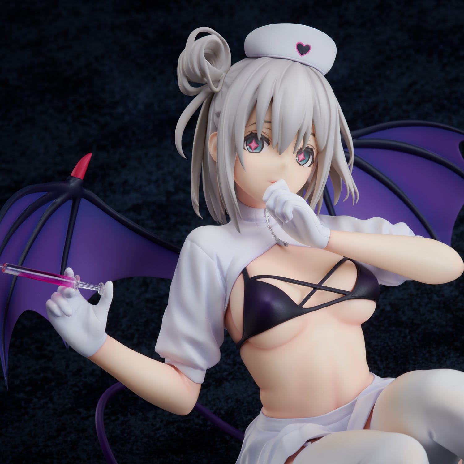 B-style Azur Lane Manchester: Midnight Devil in White 1/4 Scale Figure