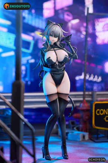 Cat Woman Happy-chan Different Color Edition 1/6 Scale Figure