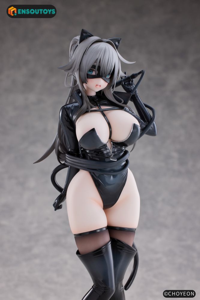 Cat Woman Happy-chan Different Color Edition 1/6 Scale Figure