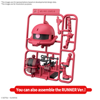 Char Zaku-Kun Dx Set (with Runner ver. Recreation Parts)