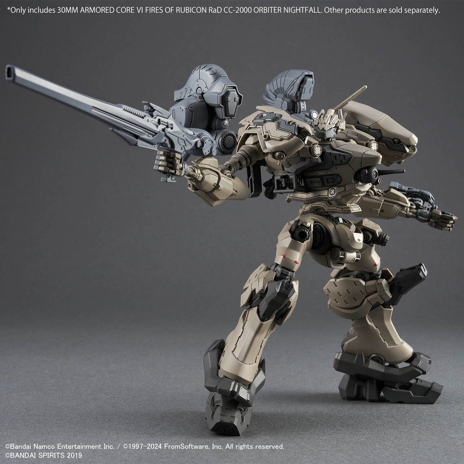 30MM Armored Core VI Fires Of Rubicon Rad Cc-2000 Orbiter Nightfall