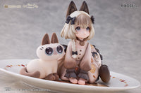 DLC Series Tea Time Cats x Siamese Cat Azuki-san Friendship Collaboration Exclusive Set Non Scale Figure