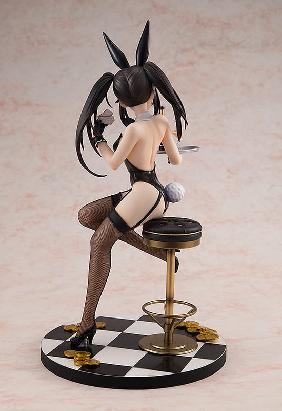 Date A Live Light Novel Kurumi Tokisaki: Black Bunny ver. 1/7 Scale Figure - KADOKAWA - Glacier Hobbies