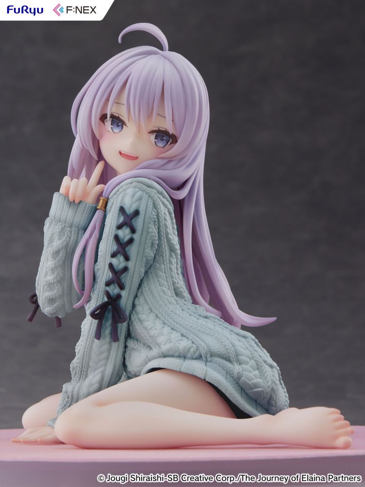 Elaina Knit ver Repaint BLUE 1/7 Scale Figure