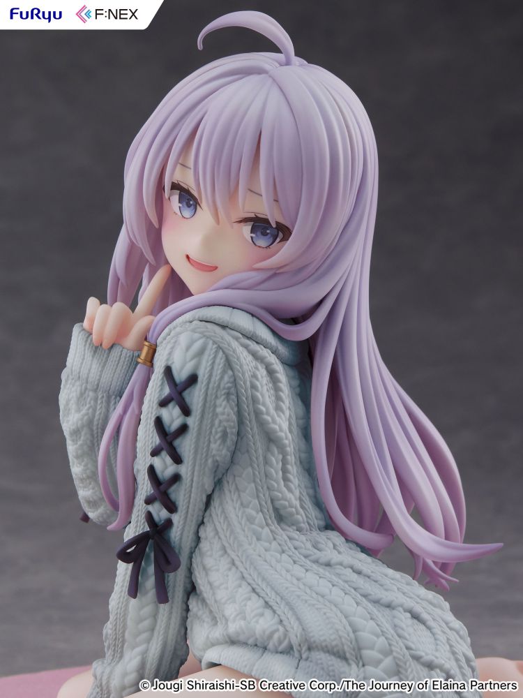 Elaina Knit ver Repaint BLUE 1/7 Scale Figure
