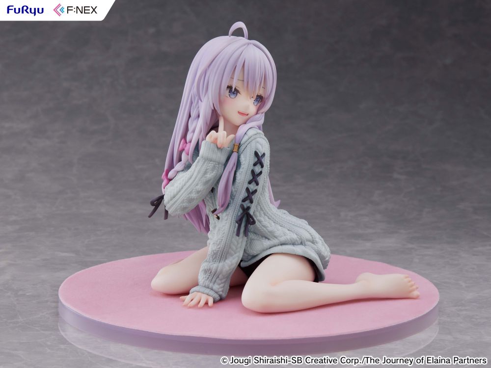 Elaina Knit ver Repaint BLUE 1/7 Scale Figure