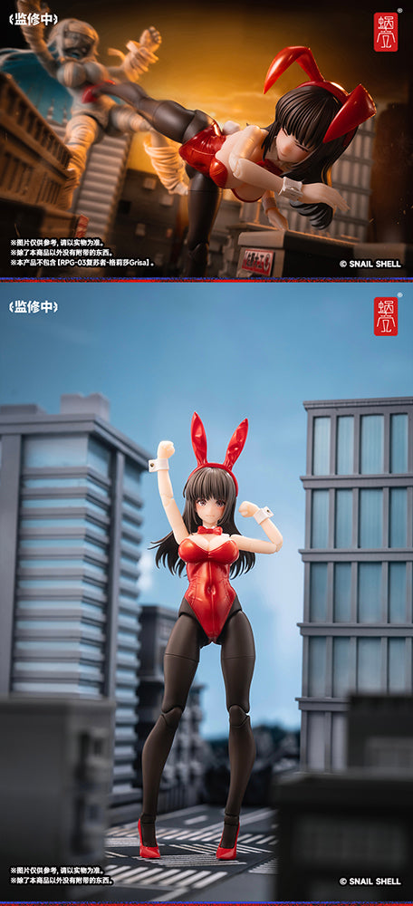 FANTASY JK SERIES JK-01 BUNNY GIRL RENA 1/12 SCALE ACTION FIGURE