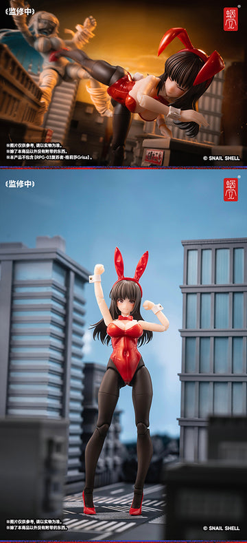 FANTASY JK SERIES JK-01 BUNNY GIRL RENA 1/12 SCALE ACTION FIGURE