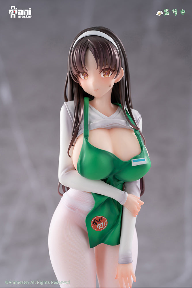 First Business! Mari Hanamiya the Gentle Shop Assistant illustration by POPQN 1/6 Scale Figure
