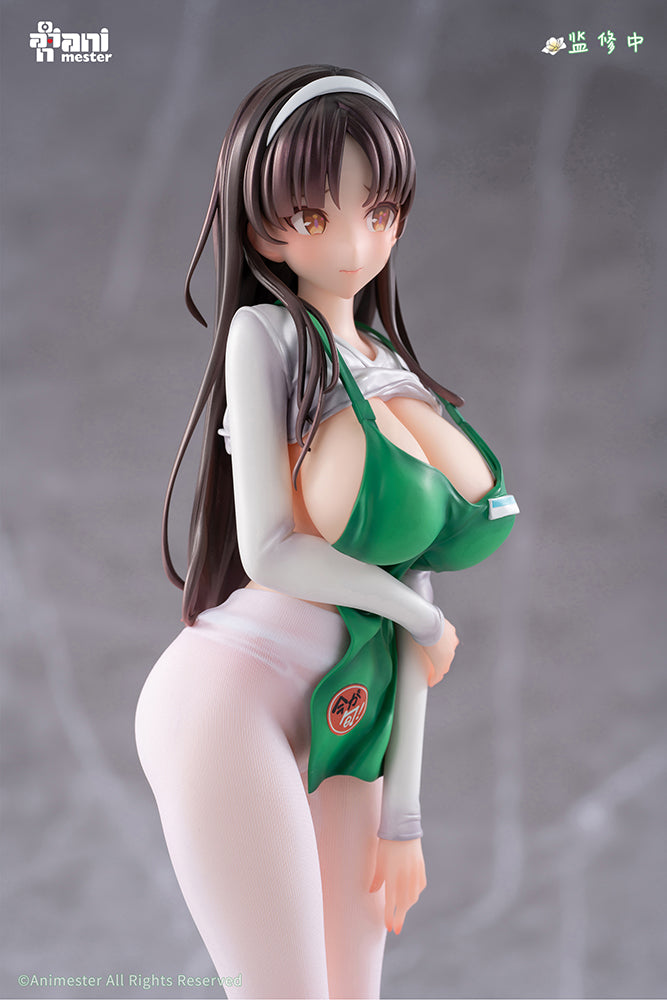 First Business! Mari Hanamiya the Gentle Shop Assistant illustration by POPQN 1/6 Scale Figure