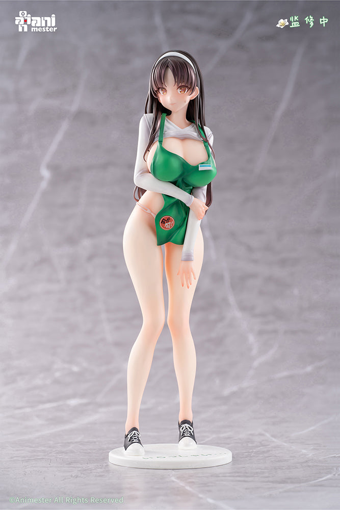 First Business! Mari Hanamiya the Gentle Shop Assistant illustration by POPQN 1/6 Scale Figure