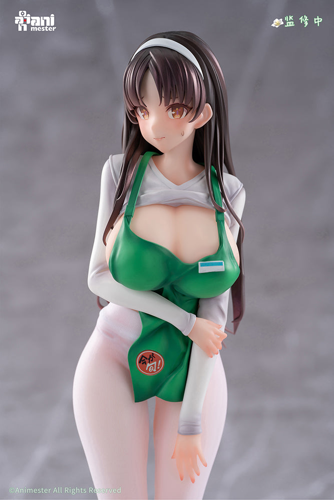 First Business! Mari Hanamiya the Gentle Shop Assistant illustration by POPQN 1/6 Scale Figure