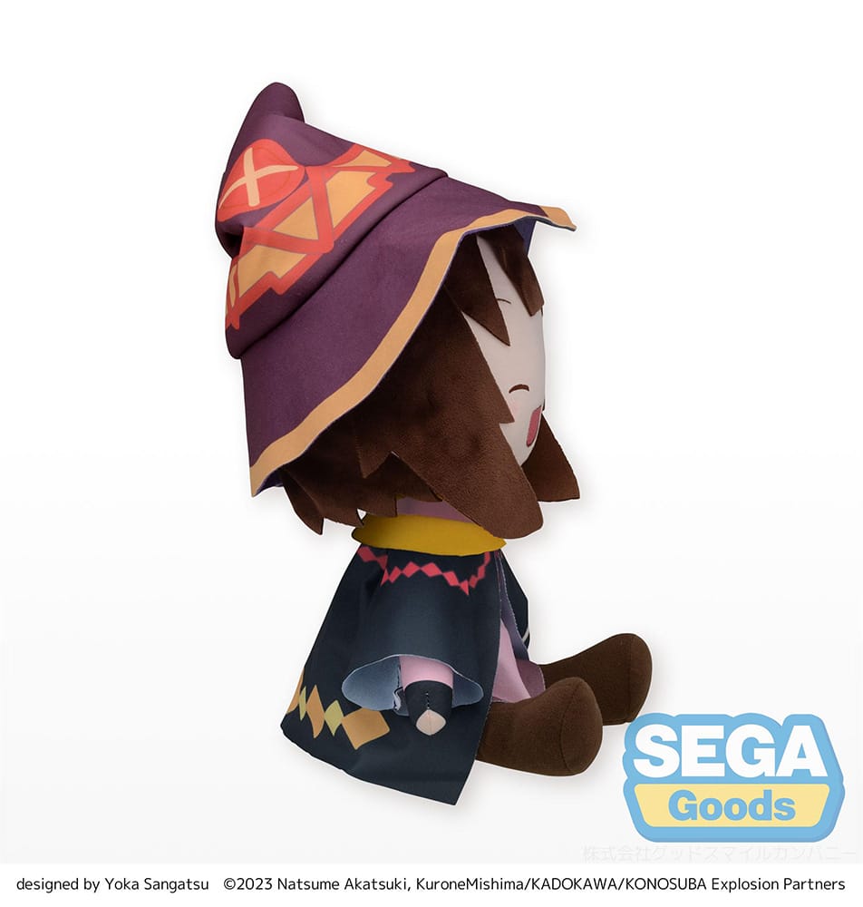 Fuwapetit "KONOSUBA -An Explosion on This Wonderful World!" L Plush "Megumin" - SEGA - Glacier Hobbies