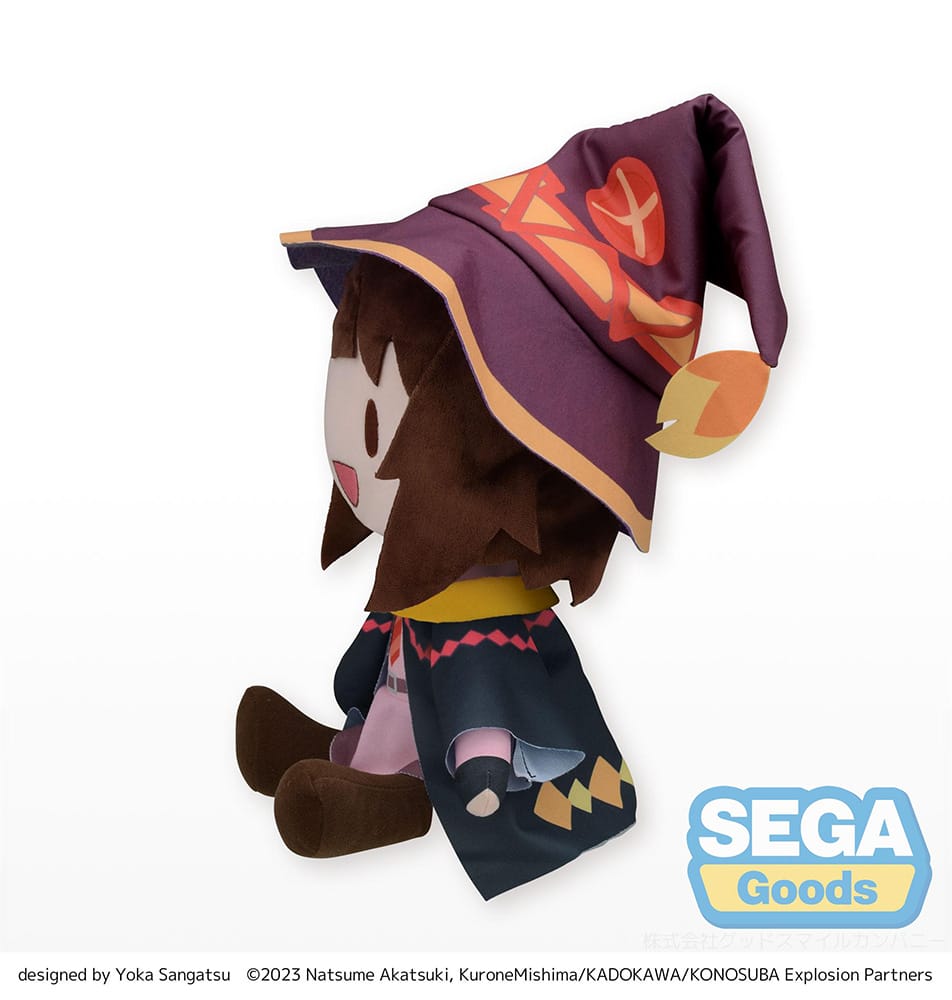 Fuwapetit "KONOSUBA -An Explosion on This Wonderful World!" L Plush "Megumin" - SEGA - Glacier Hobbies