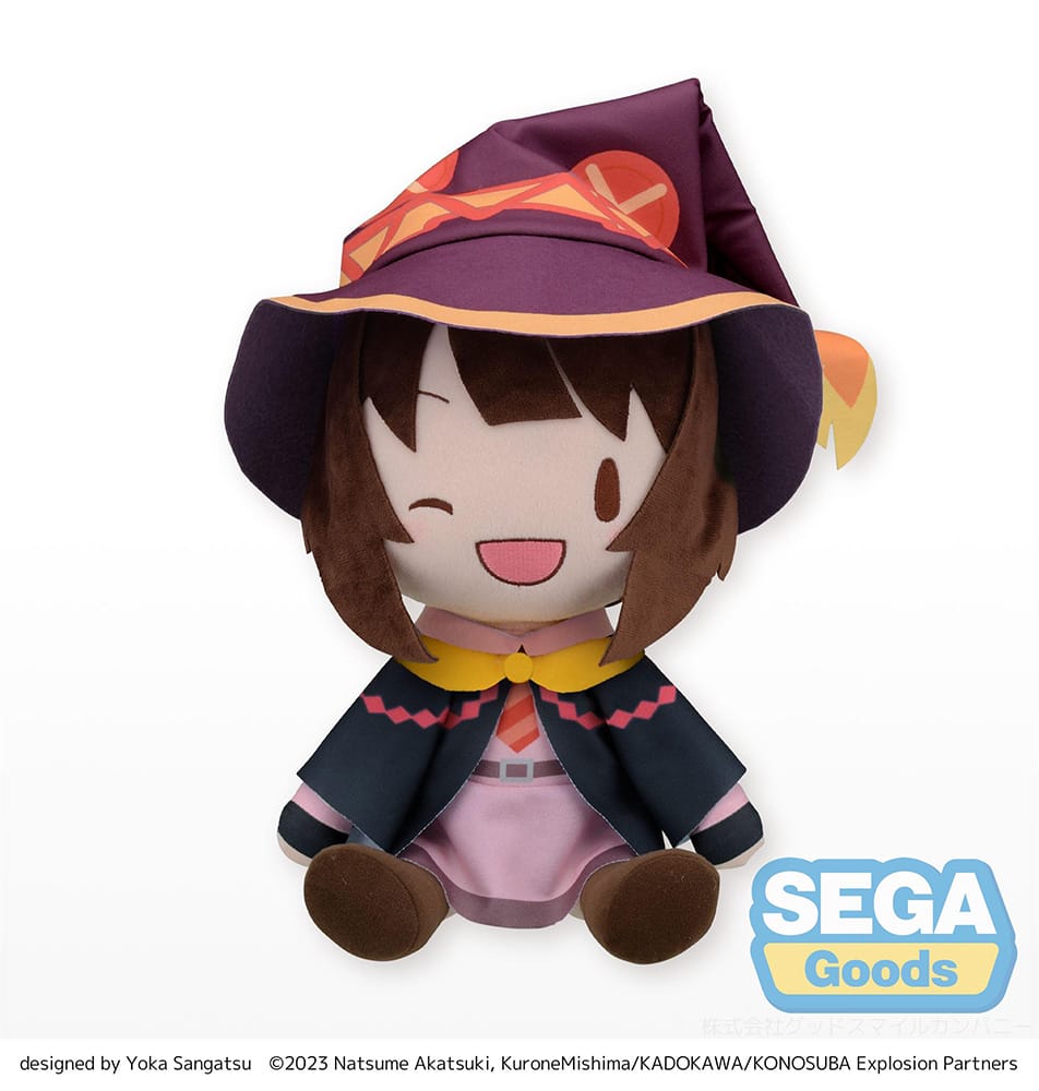 Fuwapetit "KONOSUBA -An Explosion on This Wonderful World!" L Plush "Megumin" - SEGA - Glacier Hobbies