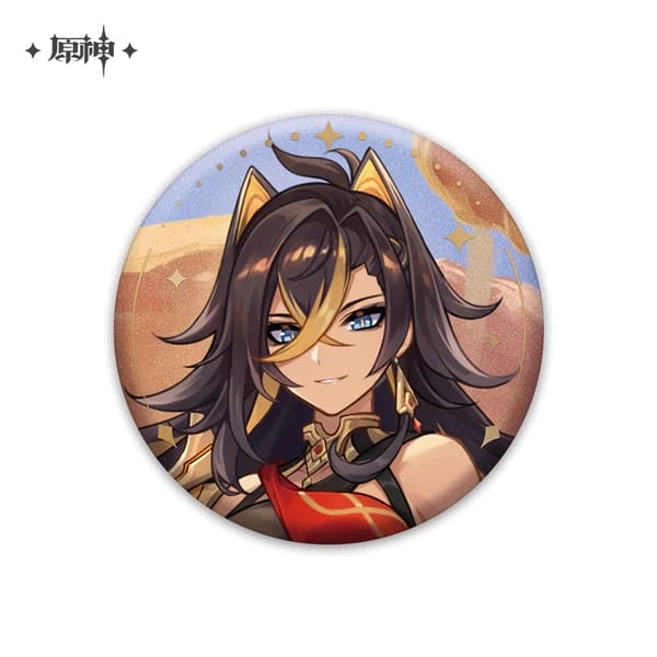 Genshin Impact Anecdote Series Character Can Badge