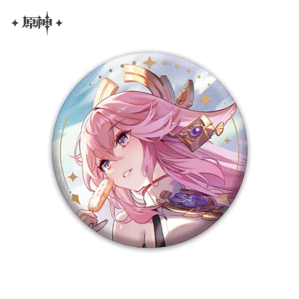 Genshin Impact Anecdote Series Character Can Badge