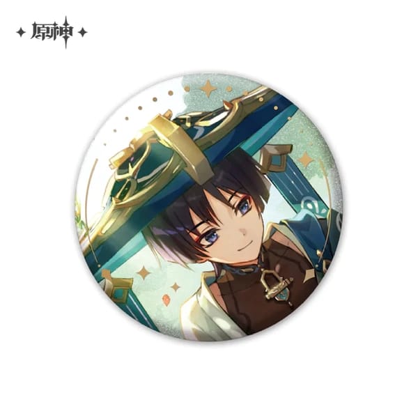 Genshin Impact Anecdote Series Character Can Badge